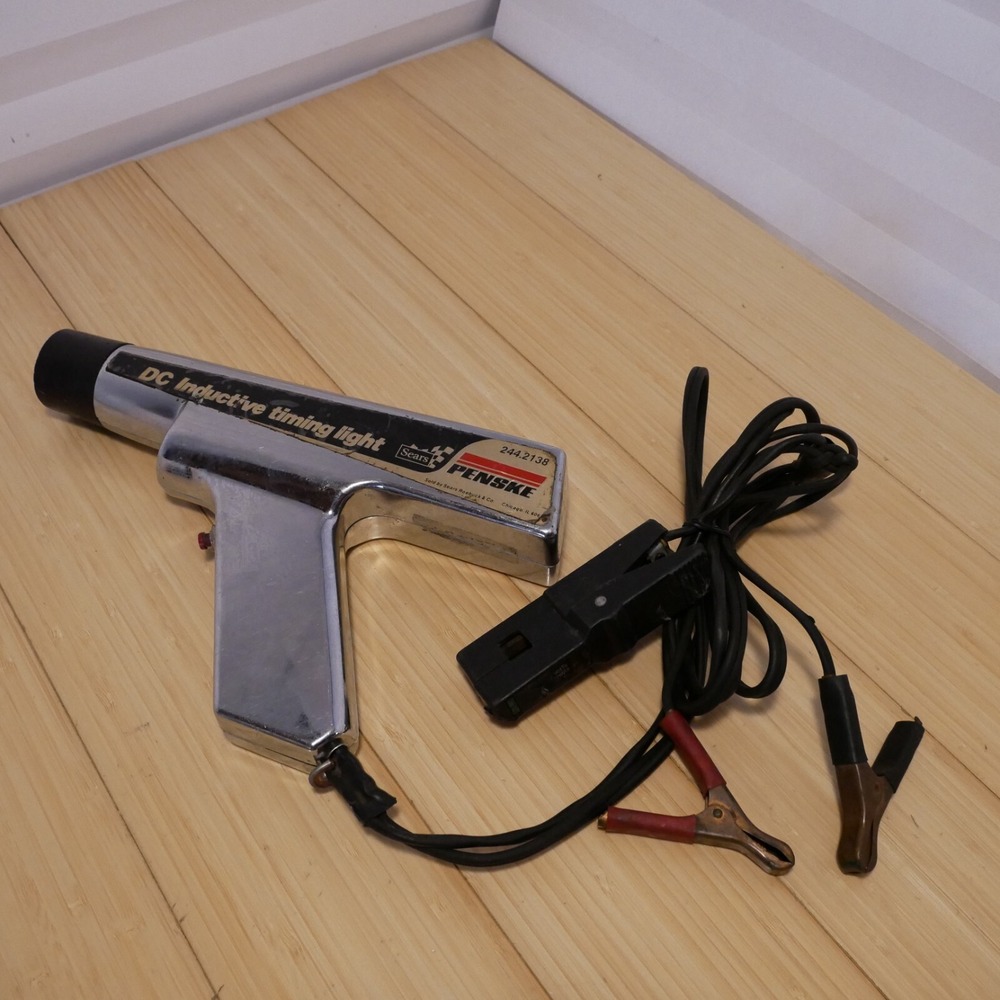 Vintage Sears Penske DC Inductive Timing Light Made In USA 244.2138